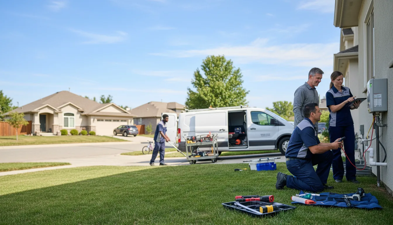 Tankless water heater service in Luttrell, TN
